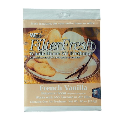 Web FilterFresh Furnace Air Freshener, French Vanilla WVAN